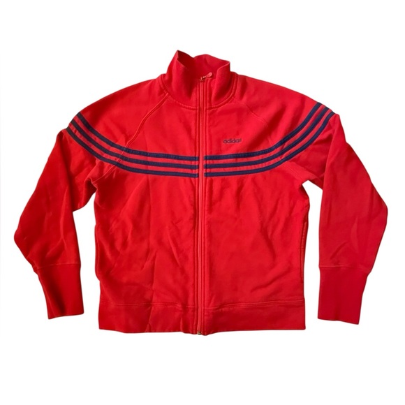 adidas Tops - Vintage Adidas Full Zip Sweatshirt, Medium